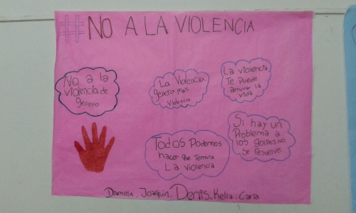Jornada de Violencia de Género, Primero &quot;A&quot;