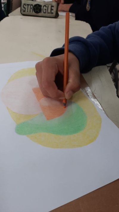Artes Visuales, trabajo aúlico.